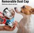 6-Speed 50% 2 Trimmers Casfuy Smart Dog Nail Grinder - More Power Pet Nail Grinder with LED Lights Quiet Rechargeable