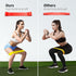 Resistance Bands, 5 Set Exercise Workout Bands for Women and Men, Stretch Bands for Booty and Legs
