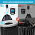 Thallike Set, 8 Portable Toilet bags Poo Gel Gallon Drawstring Camping Toilet Bags with Portable Toilet Absorbent Gel
