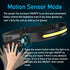 Rechargeable Headlamp 6 PCS - 230° Beam Headlamp for Adults with 6 Modes, Motion Sensor, Lightweight Flashlight for