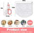 LUKHMELF Rabbit,Hamster,Squirrel,Chinchilla Rabbit Bathing Bag,Bunny Grooming Kit, Breathable Mesh Anti Scratch