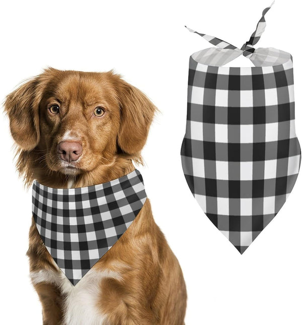 Personalized Dog Bandana with Name Custom Dog Scarf Neckwear Triangle Bibs Kerchief