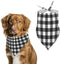 Personalized Dog Bandana with Name Custom Dog Scarf Neckwear Triangle Bibs Kerchief