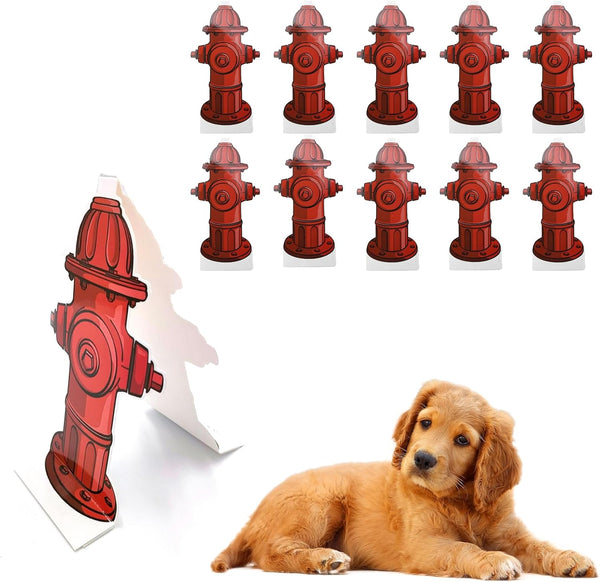 Dog Pee Pad Trainer, 10 Pcs Fire Hydrant Potty Training Aid for