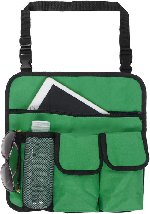 Heavy Duty Oxford Chair Armrest Organizer Waterproof Beach Chair Hanging Storage Pouch