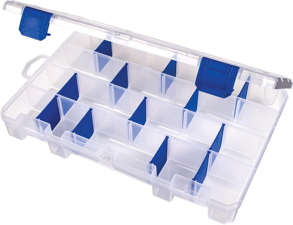 Flambeau Outdoors 4007 Tuff Tainer Fishing Tackle Box with Zerust Anti-Rust Dividers, 12 Dividers