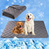 Paw Legend Dog Cooling Mat for Dogs & Cats, Washable Cooling Pad, Summer Cool Tech Fabric for Dog Sleeping Pad - Large