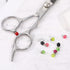 Silicone Grooming Scissors Silencers Replacement, Portable Grooming Scissor Bumpers, 10pcs Silencer Parts, Random Color