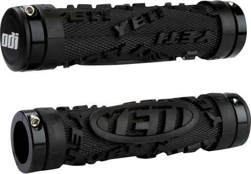 ODI Yeti Hardcore Bicycle Grip Bonus Pack - Black/Black