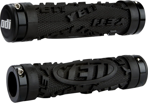 ODI Yeti Hardcore Bicycle Grip Bonus Pack - Black/Black