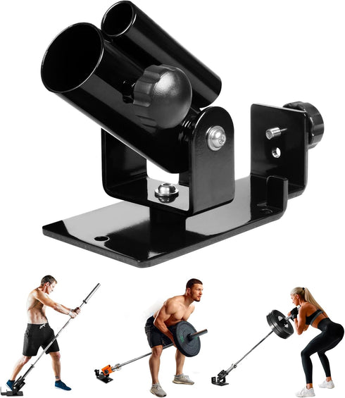 Yes4All T Bar Row Platform, Landmine Attachment for Barbell, Fits 1” Standard & 2” Olympic Bar, Landmine Handle