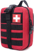 Honestptner Molle Pouch, Sturdy 600D Nylon Tactical Medical Pouch,Rip-Away EMT First Aid Pouch