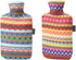 MOAIYU Indian Ethnic Winter Hot Water Bottle Warm Hand Bag for Back Neck Waist Hand