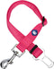 Blueberry Pet Classic Seat Belt Tether for Dogs & Cats, French Pink, Durable Safety for Car Rides, Heavy Duty Leashes