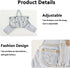 FLAdorepet Classic Dog Denim Jumpsuit Overalls, Pet Jeans Pants for Chihuahua, Yorkie, Dachshund (Light Blue, Medium)