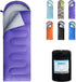 Lightweight Waterproof Sleeping Bags for Adults, Kids & Girls - Great for 3-4 Seasons Hiking & Camping