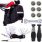 YBEKI NAMUCUO Bike Repair Tool Kits - 19 in 1 Bicycle Tool Set with Saddle Bag and Multi-tool Chain Tool (Black)