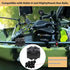 Kayak Fishing Accessories Black Rail Adapter Compatible with Hobie H and MightyMount Duo Rails
