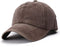 YOLAI Washed Distressed Baseball Caps for Womens Men Adjustable Sunscreen Sun Hats Solid
