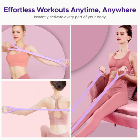 Set Pilates Ring Kit for Women, Pilates Equipment Accessories, Home Workout with Magic Circle, Mini Exercise Ball