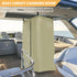 Privacy Tent for Boats - Pull-Down Type Privacy Curtain Suitable for Bimini Top