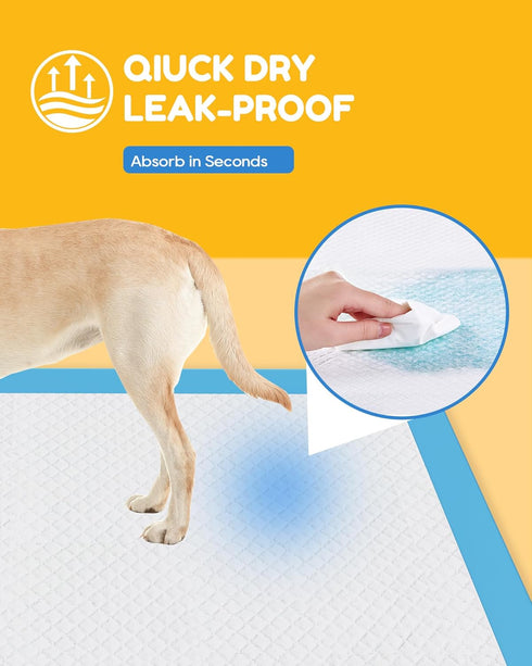 30 Count-36" 36" x XXXL Pee Pads for Dogs, Extra Large Puppy Pads, Super Absorbent Disposable Dog Training Pads, Quick