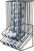 MyGift 90 Capacity Golf Ball Holder - Black Metal Miniature Display Rack Dispenser