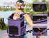 PETSFIT Dog Backpack Carrier with Upgraded Waist Protection, Ventilated Collapsible Backpack for Small Dogs/Cats