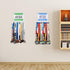 Wall Mounted Medal and Bib Display Rack - Perfect Gift for Runners