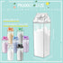 20 17 oz Foaincore Pcs Clear Milk Carton Water Bottles Bulk Plastic Square Milk Bottles Portable Reusable Leakproof Cup