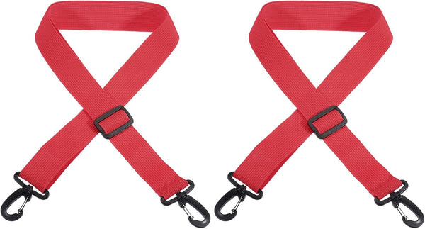 PATIKIL Ski Boot Carrier Strap - 2 Pack Adjustable Shoulder Sling for Snowboard Boots, Red
