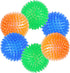 Orgrimmar 6 PCS Pet Squeaky Chewing Balls, Soft Stab Balls for Small Medium Large Dogs (Small, 2.55in)