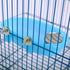 Chenchen Bird Bath with Mirror - Parrot Bathroom Bathtub with Mirror for Small Parrots, Parakeets, Canaries, African