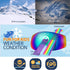 Kids Ski Goggles, Snow Ski Goggles for Youth and Teens Boys and Girls Ages 5-14