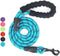 5 FT Beautifully Dog Leash with Comfortable Padded Handle and Highly Reflective Threads for Medium Large Dogs