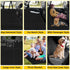 6 1 60/40 100% Hammock, Vailge in Car Seat Cover for Back Seat, Split, Waterproof with Mesh Window, Scratch Prevent