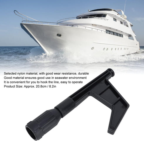 OUKENS Boat Hook, Nylon Screw On Design for Marine Hardware Accessories, Extension Pole for Mooring
