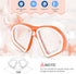 Supertrip Swim Mask with Nose Cover, Kids Swim Goggles, Tempered Glass Snorkel Diving Mask for Youth Boys Girls Age 6-14