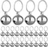 24pcs Cat Bells & Dog Collar Bells with Keyrings, Training Jingle Bell Collar Pendant Pet Accessories