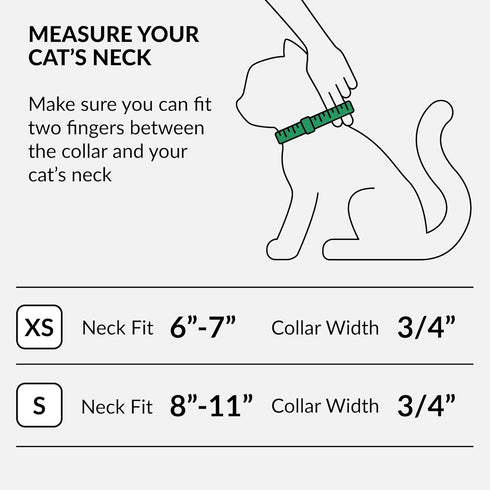 CollarDirect Cat Collar with Airtag Holder, ID Tag, and Bell - Breakaway Nylon Collar for Kittens and Cats (Violet, XS)