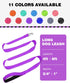 6ft Dog Leash for Small Medium Large Dogs, One-Sided Reflective Nylon, Padded Handle, Purple, 3/4 inch Wide