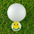 Golf Ball Markers Pack of 6, Golf Gifts, Golf Markers Clips