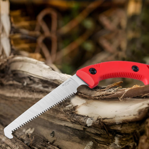RUITOOL Bone Meat Saw - Portable Hand Saw for Hunting and Butchering, High Carbon Steel with Non-Slip Handle