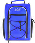 Wolt Golf Shoe Bag for Travel, Zippered Carrier Bags with Ventilation & Double Outside Pocket for Accessories (Blue)