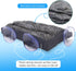 Fish Tank Aquarium Turtle Basking Platform, Tortoise Climbing Platform with 3 Suction Cups, Float Resting Terrace (Grey)