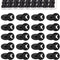 Running Bib Clips Race Number Buckle Fixing System for Triathlon Marathon Fastener Holder