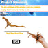 Hamiledyi 5PCS Driftwood for Aquarium, 7-9inch Natural Reptile Spider Wood, Assorted Branches Fish Tank Decor