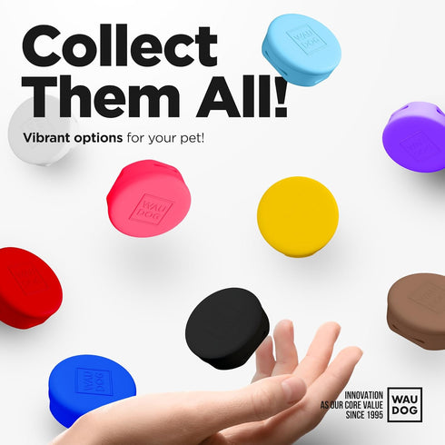 3-Pack AirTag Dog Collar Holder - Soft Silicone, Durable and Waterproof Tracking Accessories
