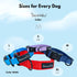 ShawnCo Dream Walk Adjustable Dog Collar, Comfortable Pet Collar for All Dog Sizes, Oceanic Blue
