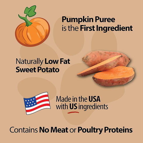 Emerald Pet Sweet Potato Pumpkin Dog Treats